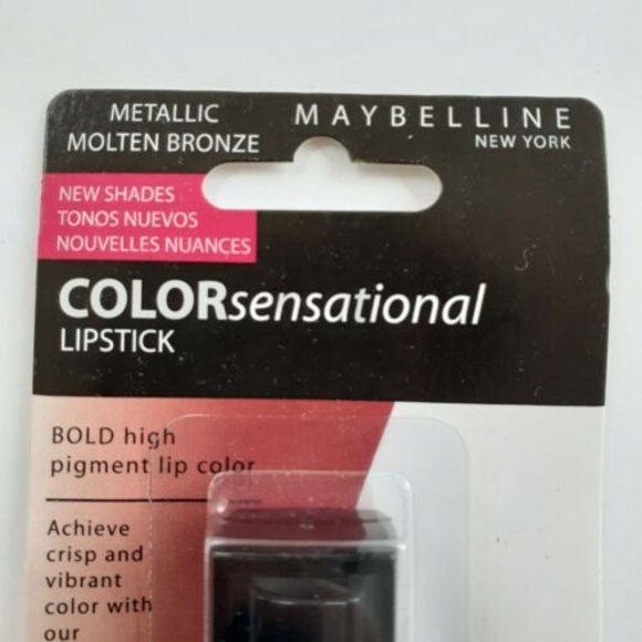 Maybelline New York Color Sensational Lipstick Metallic Molten Bronze 970 - Picture 8 of 12